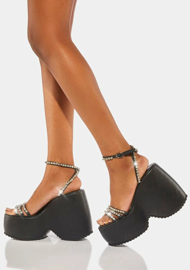 Deals π₯° Lemon Drop By Privileged Black Ramsey Platform π Heels Platforms π 1 Lemon Drop By Privileged Black Ramsey Platform Heels Platforms