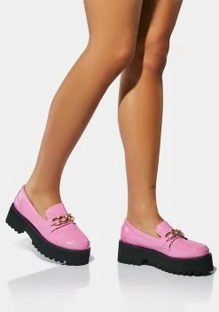 Lemon Drop By Privileged Pink Ardeman Oxfords Flats