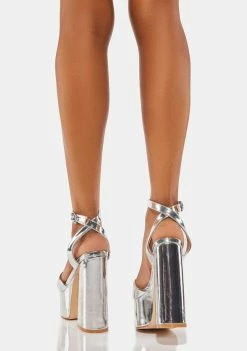 Budget β Lemon Drop By Privileged Silver Ruduki Platform π Heels π 7 Lemon Drop By Privileged Silver Ruduki Platform Heels