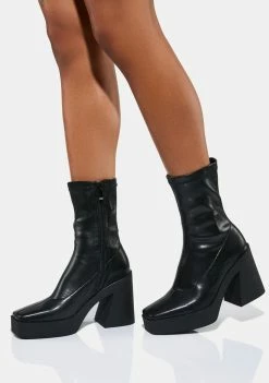 Lemon Drop By Privileged Night Colby Ankle Boots