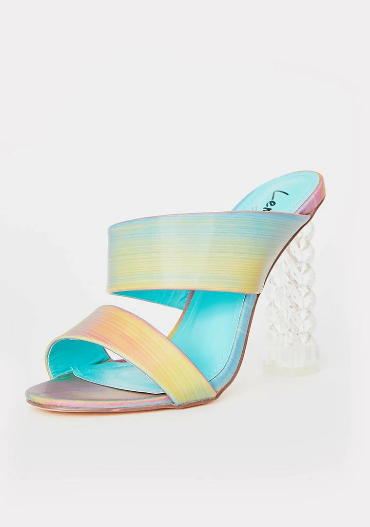 Best Sale π Lemon Drop By Privileged Arizone Iridescent π Heels π₯ 2 Lemon Drop By Privileged Arizone Iridescent Heels