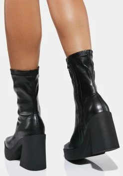 Lemon Drop By Privileged Night Colby Ankle Boots