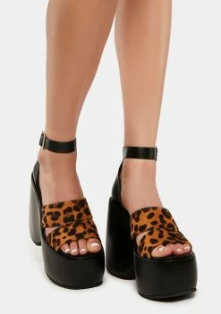 Lemon Drop By Privileged Ergin Platform Sandals