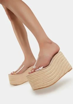 Promo βοΈ Lemon Drop By Privileged James Platform π©΄ Sandals π 8 Lemon Drop By Privileged James Platform Sandals