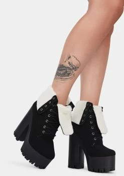 Lemon Drop By Privileged Riana Platform Boots