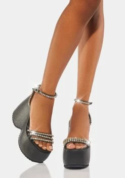 Deals π₯° Lemon Drop By Privileged Black Ramsey Platform π Heels Platforms π 7 Lemon Drop By Privileged Black Ramsey Platform Heels Platforms