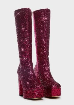 Lemon Drop By Privileged Fuchsia Bourdeau Platform Boots