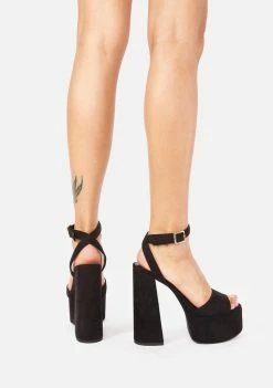 Wholesale π Lemon Drop By Privileged Black Ruduki Platform π Heels Platforms 𧨠7 Lemon Drop By Privileged Black Ruduki Platform Heels Platforms