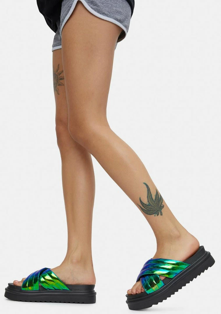 New π Lemon Drop By Privileged Janinent Slide π©΄ Sandals π 1 Lemon Drop By Privileged Janinent Slide Sandals