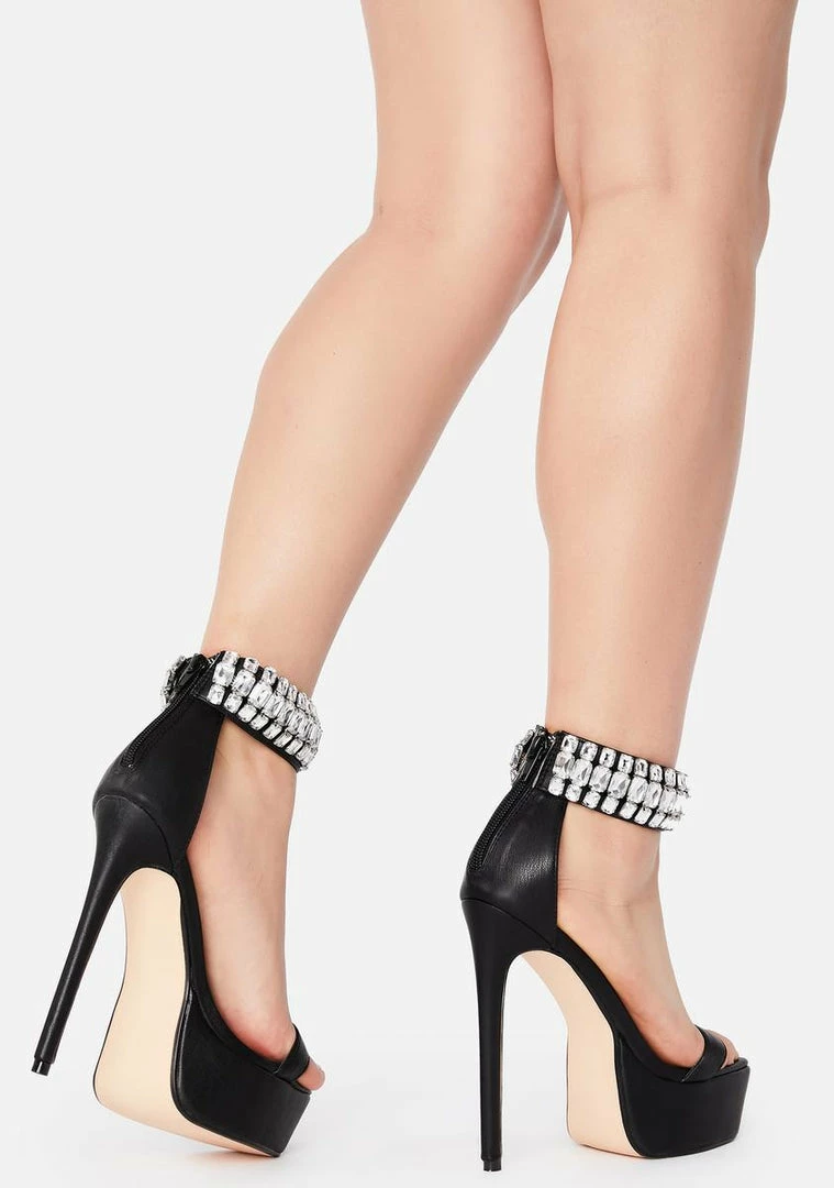 Promo β Lemon Drop By Privileged Platforms Black Paean Platform π Heels π 4 Lemon Drop By Privileged Platforms Black Paean Platform Heels