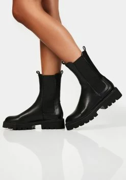 Lemon Drop By Privileged Black Printed Ankle Boots Boots & Booties