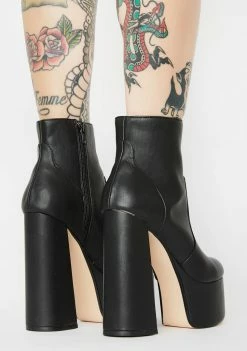 Lemon Drop By Privileged Platforms Zimia Platform Boots