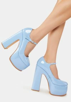 Lemon Drop By Privileged Blue Tamsin Platform Heels