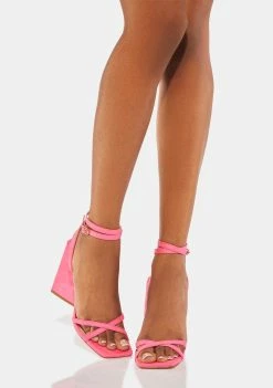 Best deal π€© Lemon Drop By Privileged Pink Naomi Block π Heels π 6 Lemon Drop By Privileged Pink Naomi Block Heels