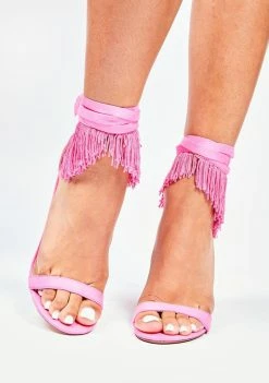 Hot Sale β Lemon Drop By Privileged Pink Garrison Fringe π Heels π 6 Lemon Drop By Privileged Pink Garrison Fringe Heels