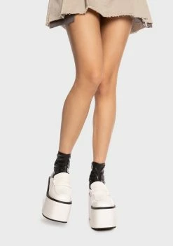 Outlet π Lemon Drop By Privileged White Soniya Platform π₯Ύ Boots β¨ 9 Lemon Drop By Privileged White Soniya Platform Boots