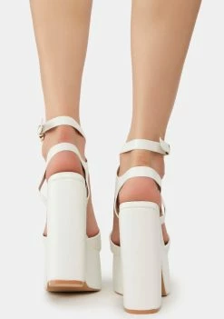 Lemon Drop By Privileged Taga Platform Heels