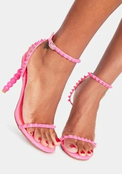 Lemon Drop By Privileged Brewster Studded Heels