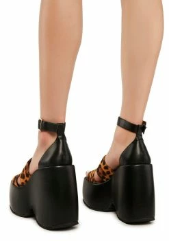 Lemon Drop By Privileged Ergin Platform Sandals