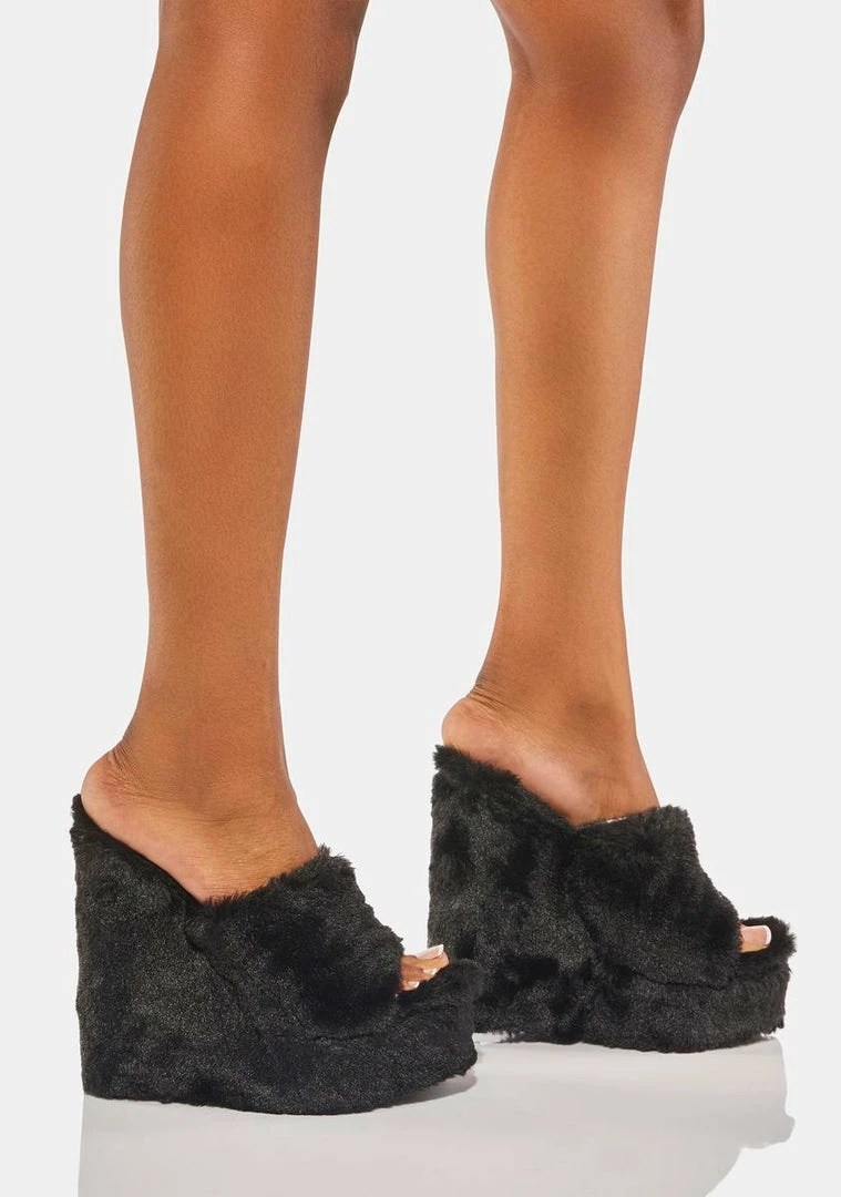 Buy 𧨠Lemon Drop By Privileged Wedges Black Sloane Wedge π Heels π₯ 1 Lemon Drop By Privileged Wedges Black Sloane Wedge Heels