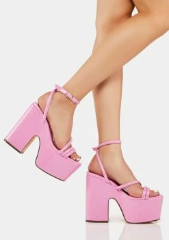 New π Lemon Drop By Privileged Pink Jicole Platform π Heels π 8 Lemon Drop By Privileged Pink Jicole Platform Heels