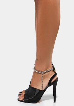 Lemon Drop By Privileged Tinny Peep Toe Heels