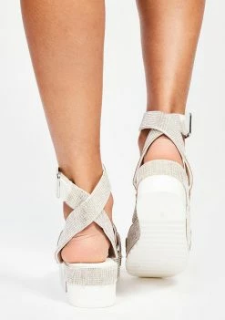Outlet π Lemon Drop By Privileged Platforms White Tyriq Platform π©΄ Sandals π€© 7 Lemon Drop By Privileged Platforms White Tyriq Platform Sandals