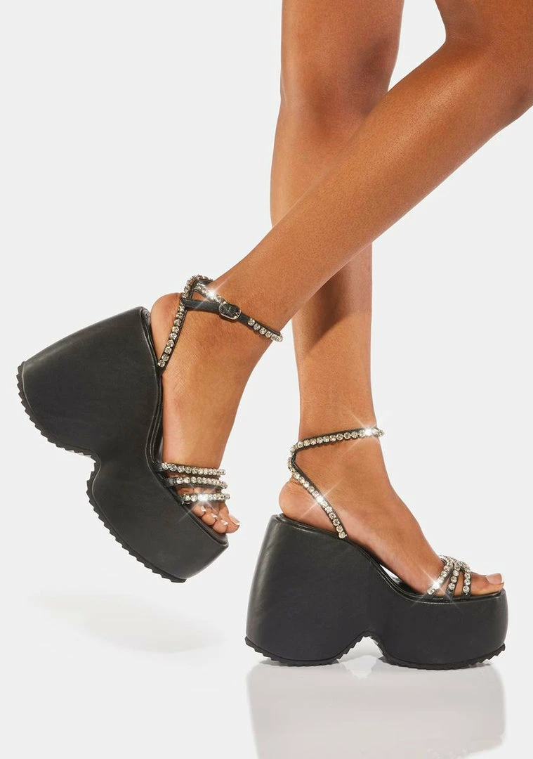 Deals π₯° Lemon Drop By Privileged Black Ramsey Platform π Heels Platforms π 2 Lemon Drop By Privileged Black Ramsey Platform Heels Platforms