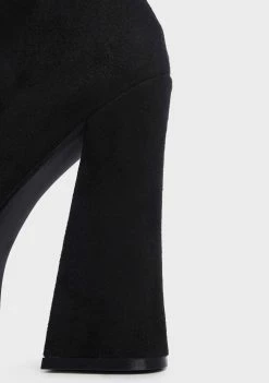 Lemon Drop By Privileged Black Nessan Platform Boots