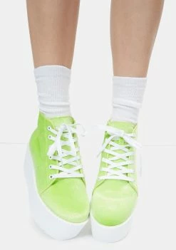 Best reviews of π₯ Lemon Drop By Privileged Platforms Green Barletta Platform π Sneakers π€© 6 Lemon Drop By Privileged Platforms Green Barletta Platform Sneakers