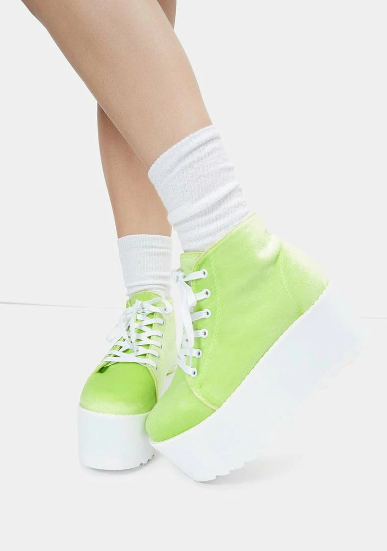 Best reviews of π₯ Lemon Drop By Privileged Platforms Green Barletta Platform π Sneakers π€© 2 Lemon Drop By Privileged Platforms Green Barletta Platform Sneakers