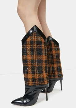 Lemon Drop By Privileged Boots & Booties Katalina Knee High Boots