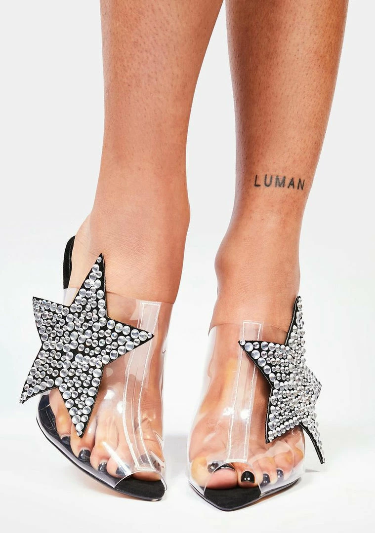 Buy π Lemon Drop By Privileged Black Rima Clear π Heels βοΈ 3 Lemon Drop By Privileged Black Rima Clear Heels