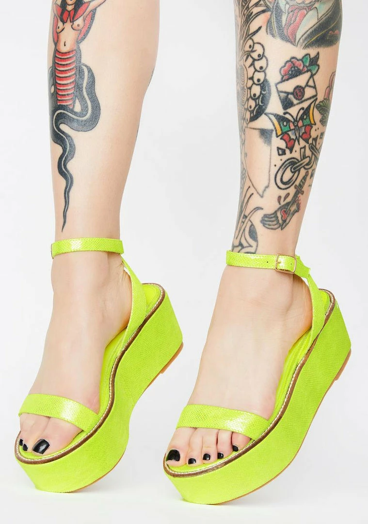 Outlet π Lemon Drop By Privileged Davvy Platform π©΄ Sandals Platforms π 1 Lemon Drop By Privileged Davvy Platform Sandals Platforms