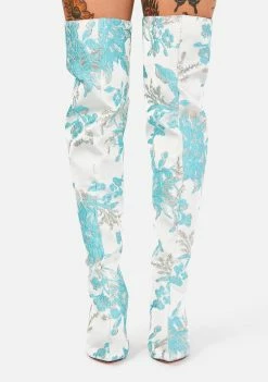 Lemon Drop By Privileged Myles Thigh High Boots Boots & Booties