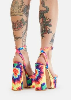 Lemon Drop By Privileged Ruduki Platform Heels Platforms