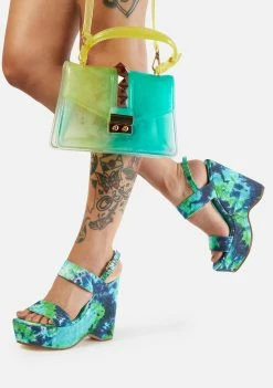 Lemon Drop By Privileged Wedges Moressa Wedge Heels