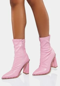 Lemon Drop By Privileged Candy Mooney Ankle Boots