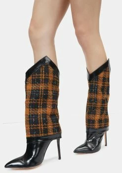 Lemon Drop By Privileged Boots & Booties Katalina Knee High Boots