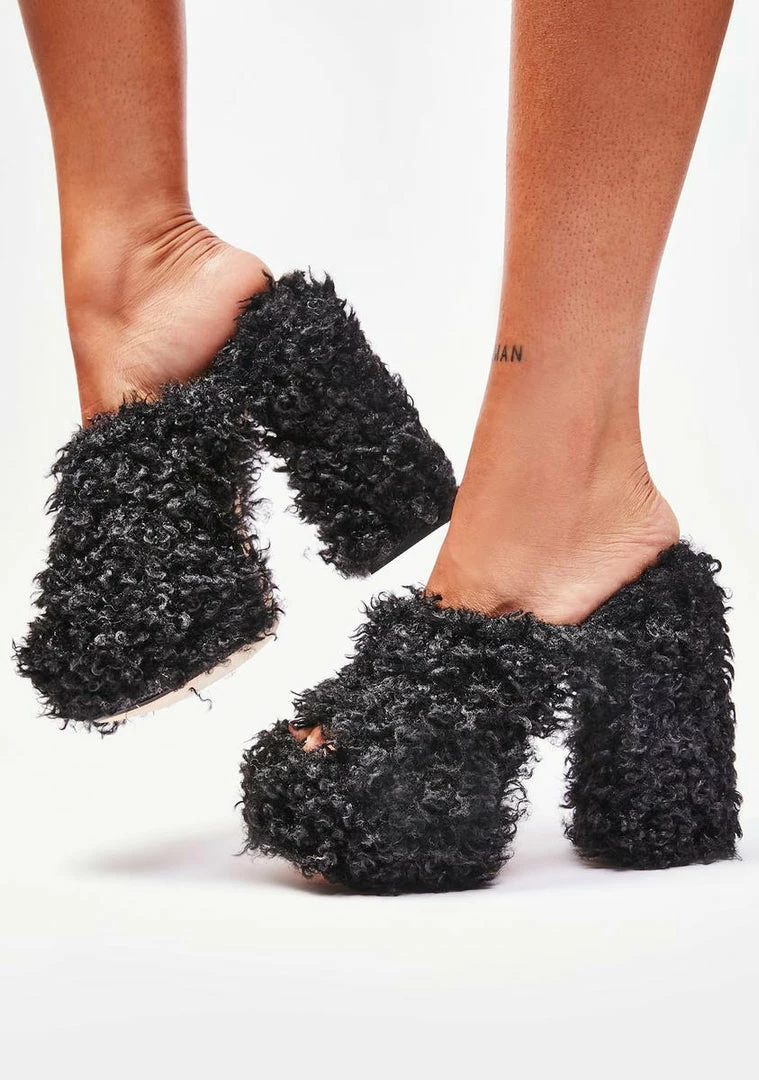 Brand new π Lemon Drop By Privileged Black Archie Slip On π Heels π 5 Lemon Drop By Privileged Black Archie Slip On Heels