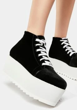 Discount π Lemon Drop By Privileged Black Barletta Platform π Sneakers π 7 Lemon Drop By Privileged Black Barletta Platform Sneakers