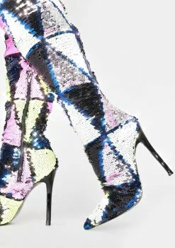 Lemon Drop By Privileged Yasmania Thigh High Boots