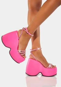 Lemon Drop By Privileged Platforms Ramsey Platform Heels