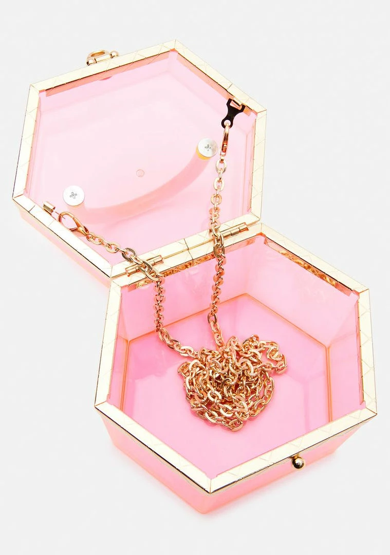 Cheap π― Lemon Drop By Privileged Pink Marcie Acrylic π Handbag β€οΈ 4 Lemon Drop By Privileged Pink Marcie Acrylic Handbag