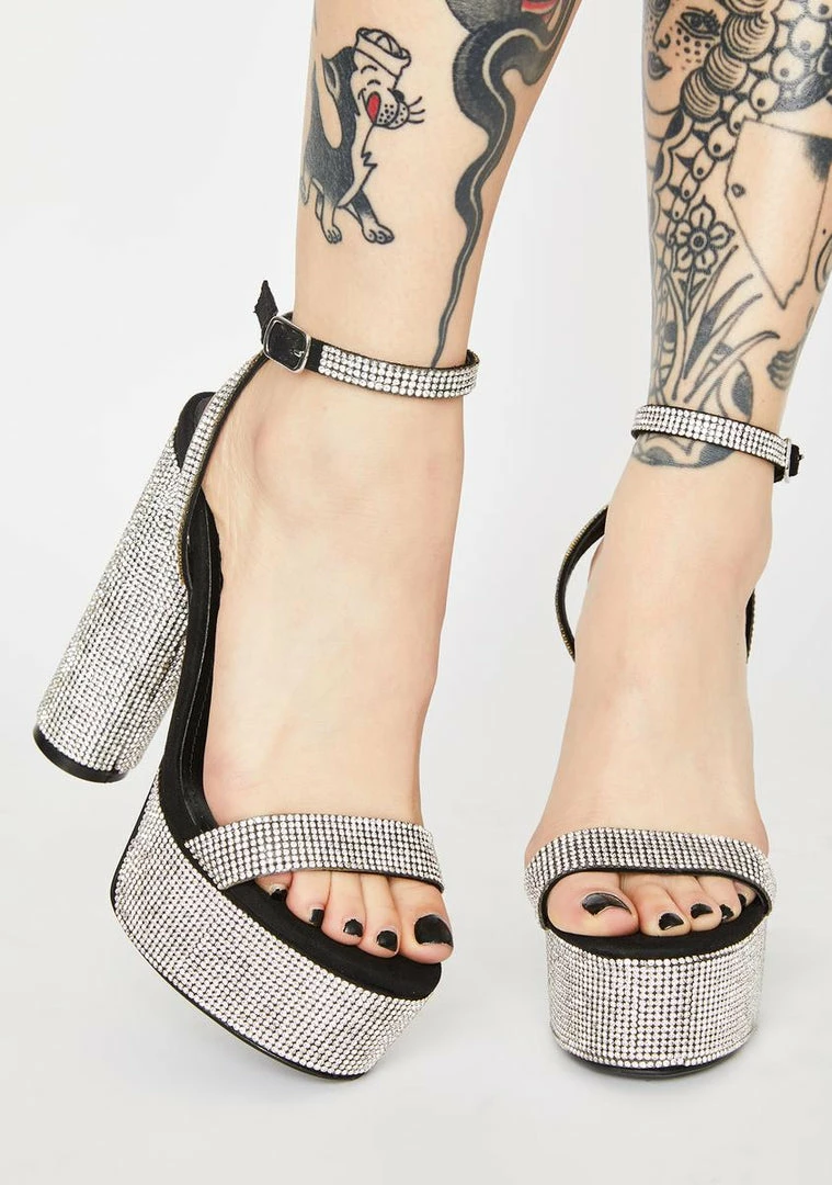 Deals π― Lemon Drop By Privileged Black Zipline Rhinestone π Heels π 3 Lemon Drop By Privileged Black Zipline Rhinestone Heels