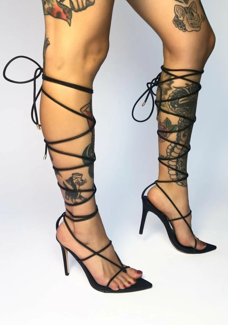 Deals π Lemon Drop By Privileged Black Nappa Lace Up π Heels π 1 Lemon Drop By Privileged Black Nappa Lace Up Heels