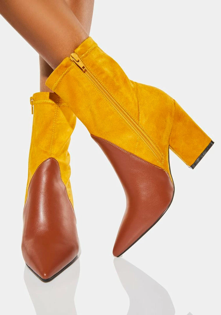 Discount π Lemon Drop By Privileged π₯Ύ Boots & Booties Yellow Clarence Ankle π₯Ύ Boots π 2 Lemon Drop By Privileged Boots & Booties Yellow Clarence Ankle Boots