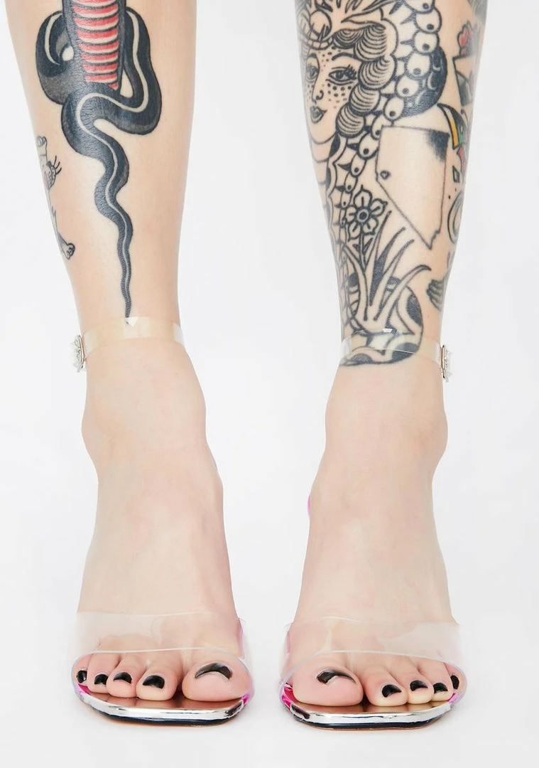 Budget π Lemon Drop By Privileged Pink Briela Clear π Heels π 3 Lemon Drop By Privileged Pink Briela Clear Heels