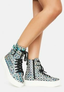 Lemon Drop By Privileged Boots & Booties Karri High Top Sneakers