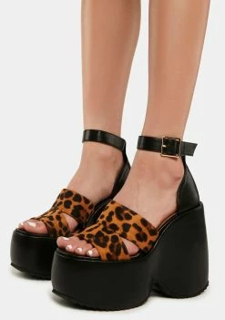 Lemon Drop By Privileged Ergin Platform Sandals